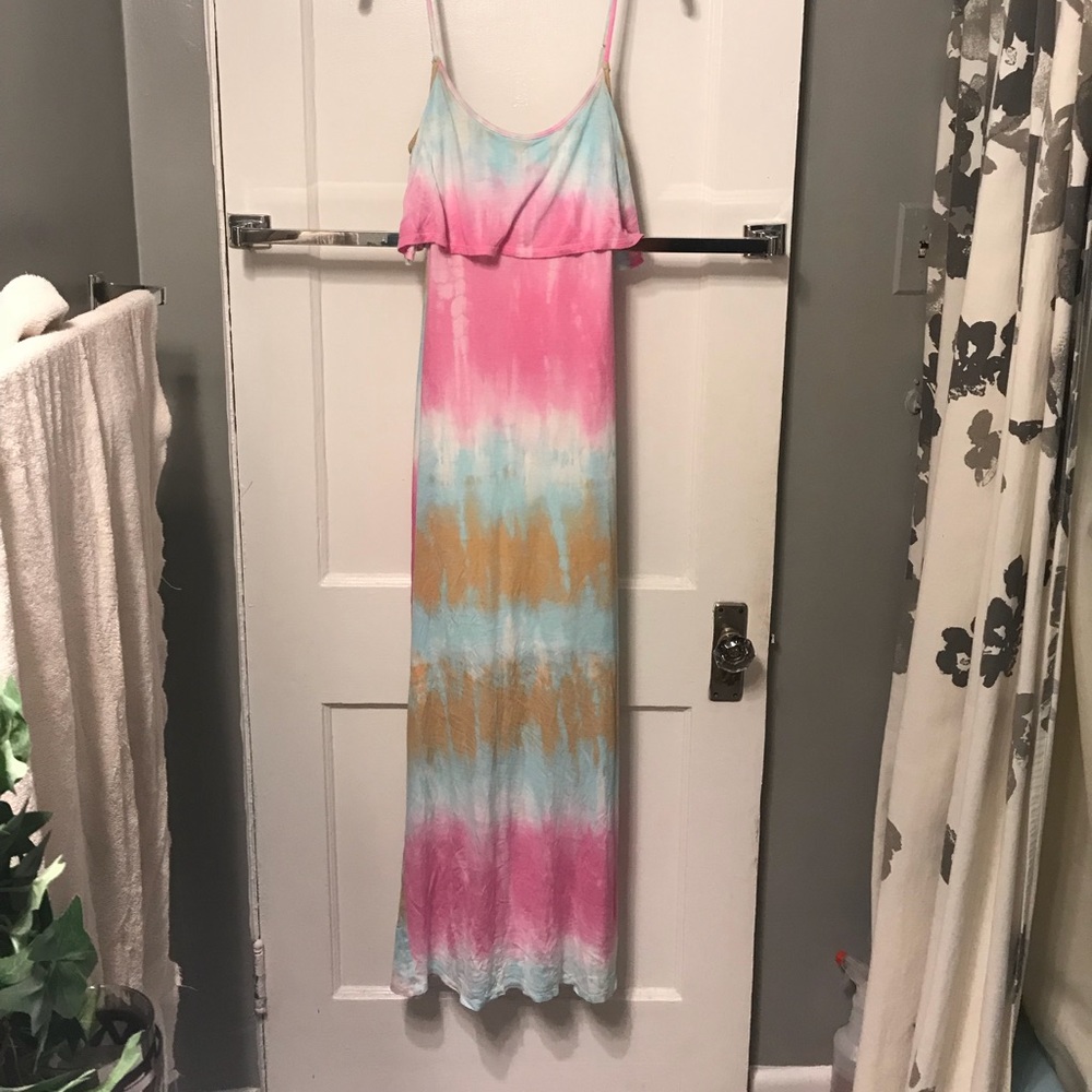 Mono B Tie Dye Maxi Dress